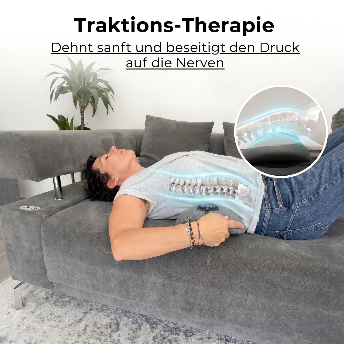 VertoFlow 3-Zonen Tiefenmassagegerät