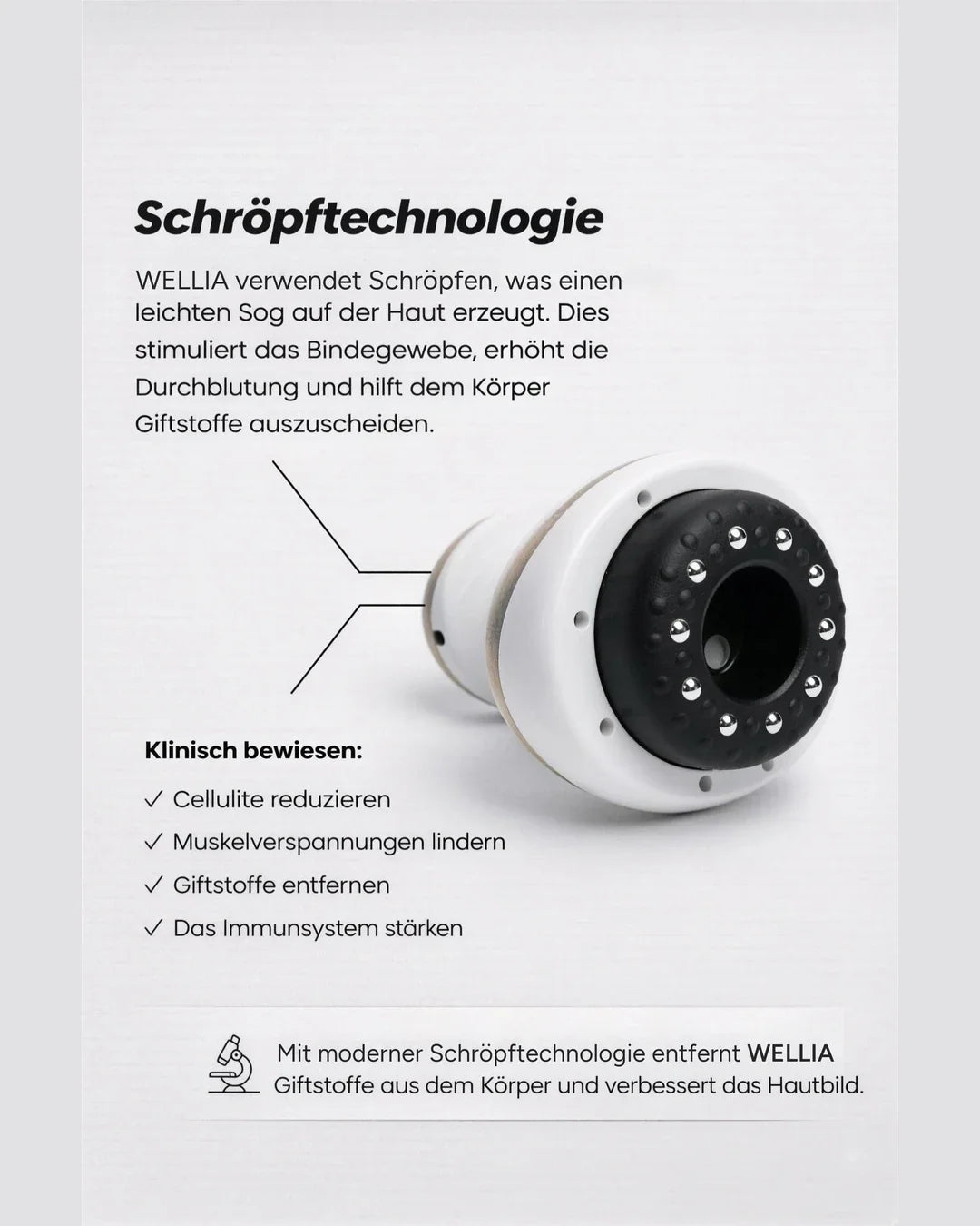 Schröpftechnologie – so wirkt WELLIA